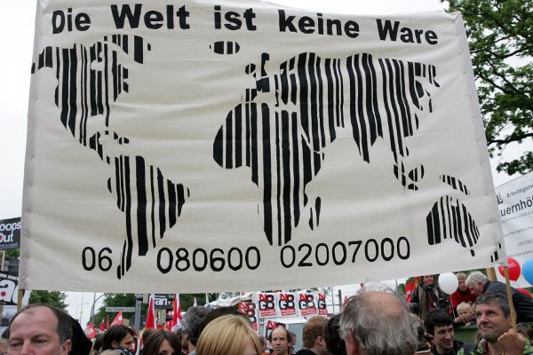 Globalization Critics Demonstrate against the G-8 Summit (June 2, 2007)