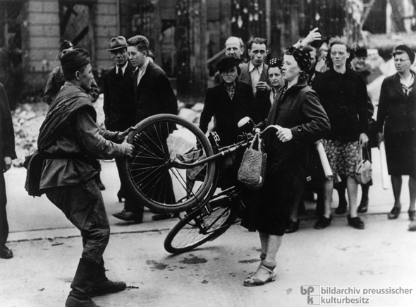 Coveted Possession: A Woman Defends her Bicycle (1945)