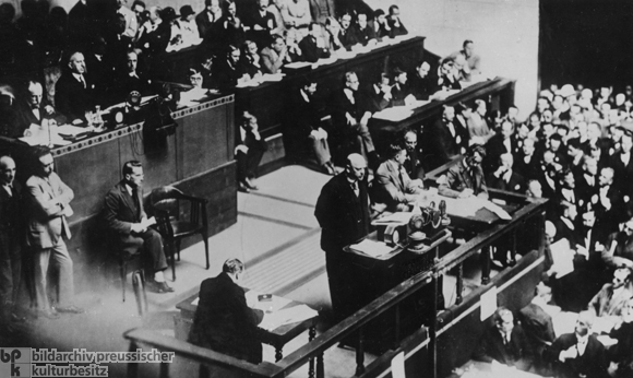 Foreign Minister Gustav Stresemann Addresses the General Assembly of the League of Nations in Geneva (September 10, 1926)