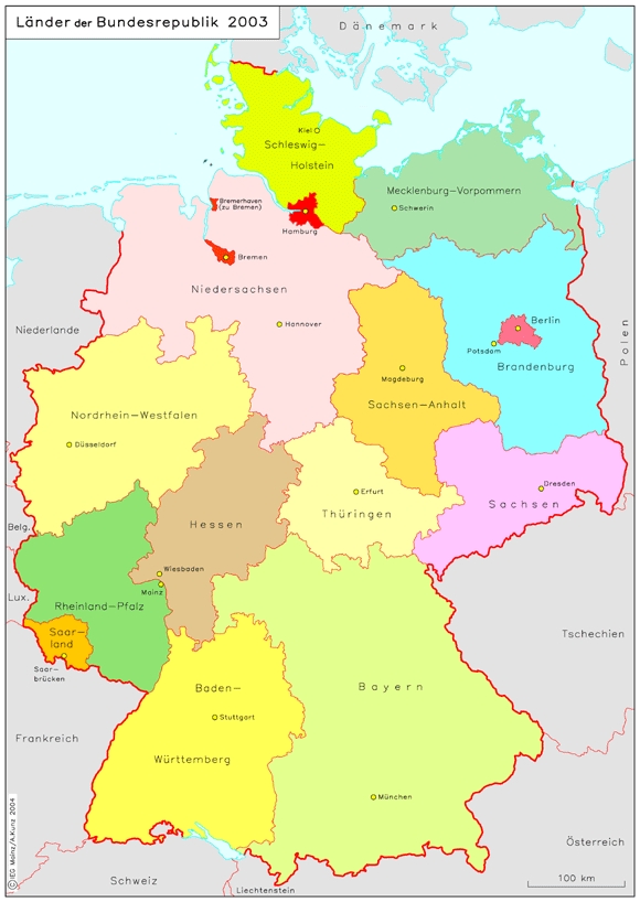 Länder der Bundesrepublik Deutschland (2003)