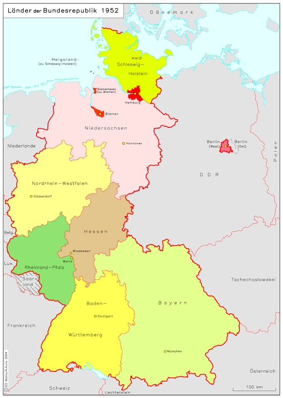 Länder der Bundesrepublik (1952)
