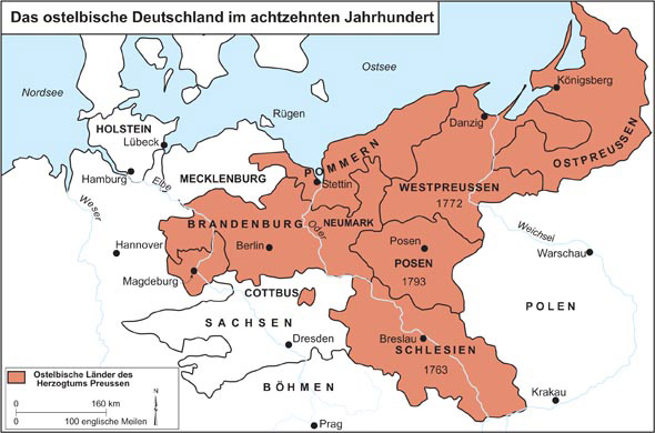 Das ostelbische Deutschland im achtzehnten Jahrhundert 