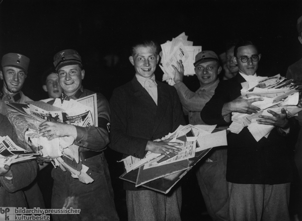 Against the Un-German Spirit: Book-Burning Ceremony in Berlin (Image 2) (May 10, 1933)