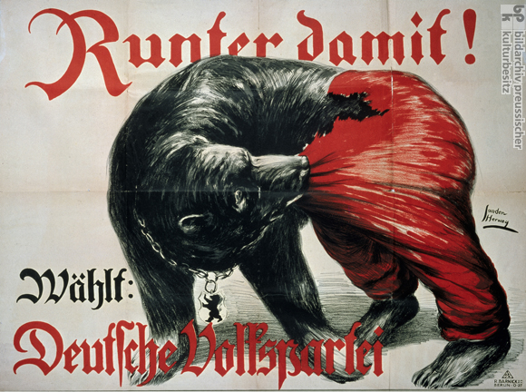 German People’s Party (DVP) Election Poster (1924)