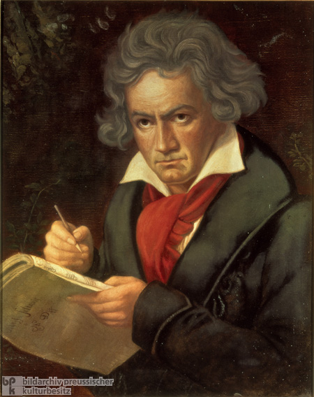 Ludwig van Beethoven (ca. 1820)