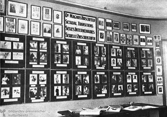 Magnus Hirschfeld Archive in the Institute for Sexual Research in Berlin (1925)