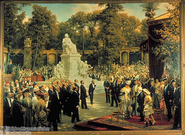 Anton von Werner, <i>The Unveiling of the Richard Wagner Monument in Berlin</i> (1908)