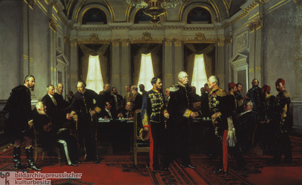 Anton von Werner, <i>The Berlin Congress, 1878</i> [<i>Der Berliner Kongreß 1878</i>] (1881) 