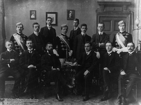 Group Photograph of the Maccabee Fraternity in Berlin (c. 1906)
