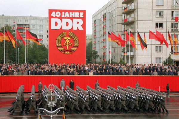 Military Parade Celebrating the 40th Anniversary of the GDR (October 7, 1989)