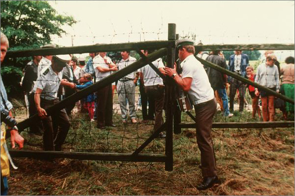 Opening of the Iron Curtain (August 19, 1989) 