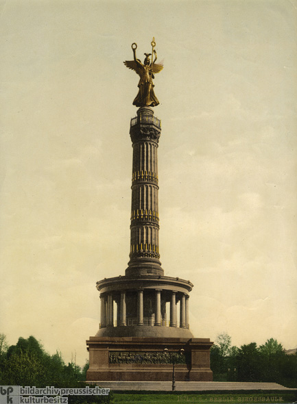 Die Berliner Siegessäule (um 1905)