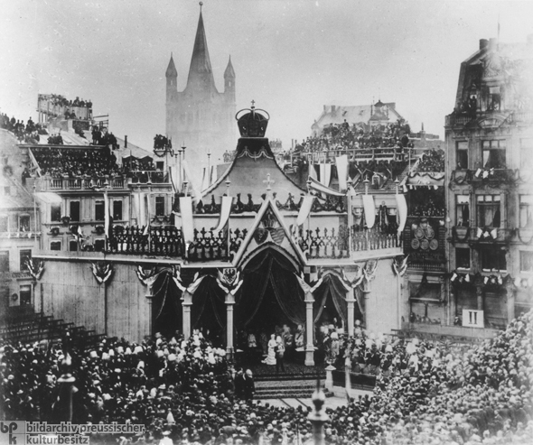 Wiedereinweihung des Kölner Doms (15. Oktober 1880)