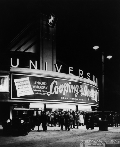 Ufa’s Universum Movie Palace on Berlin’s Kurfürstendamm (built 1926-28)
