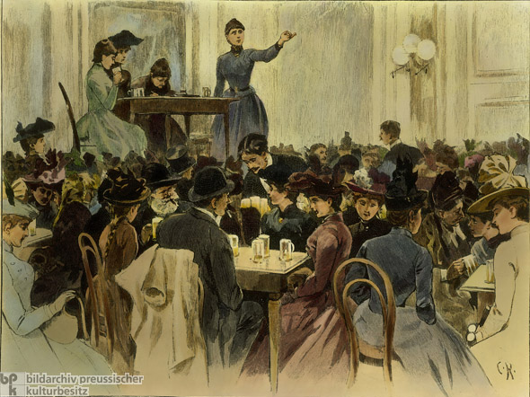 A Social Democratic Women’s Meeting in Berlin (1890)