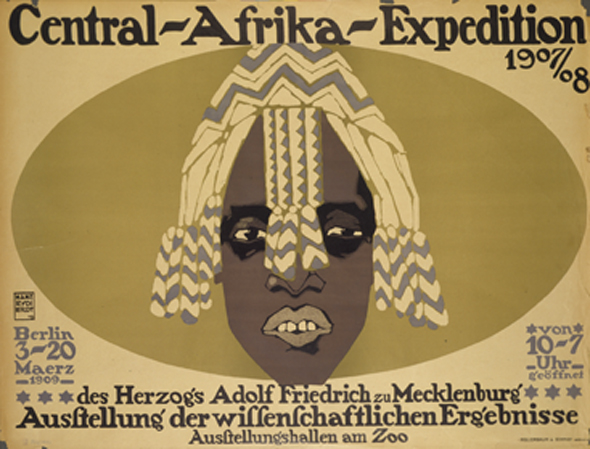 Plakat der Central-Afrika-Expedition (1909)