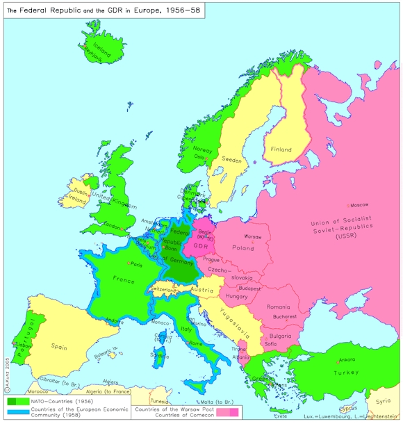 The Federal Republic and the German Democratic Republic in Europe (1956-58)