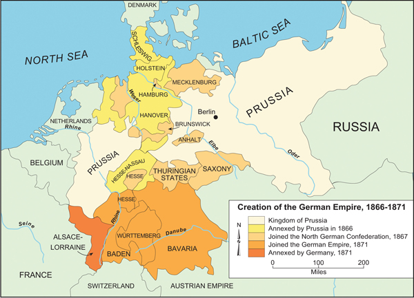 Map Of Prussia 1871 Ghdi - Map