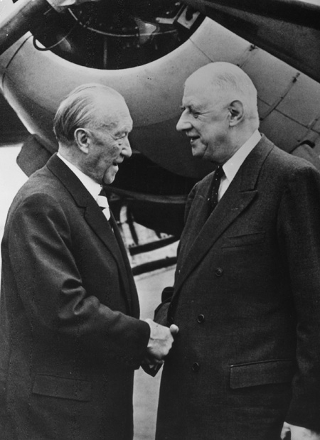 Sixth Franco-German summit: Konrad Adenauer and Charles de Gaulle (12 June  1965) - CVCE Website