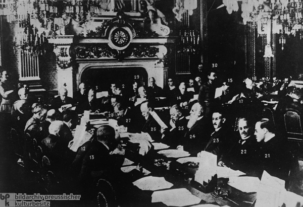 The Paris Peace Conference (January 18, 1919-January 21, 1920)
