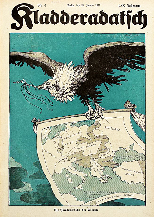 The "Peace Dove" of the Entente (January 1917)
