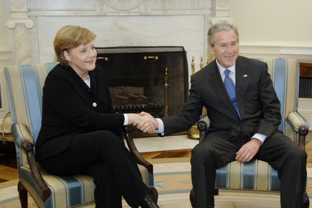Angela Merkel in Washington (January 13, 2006)