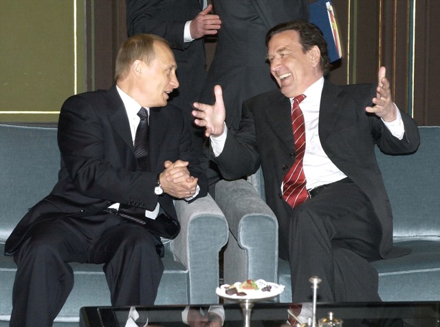 German-Russian Consultations: Vladimir Putin and Gerhard Schröder (April 9, 2002)